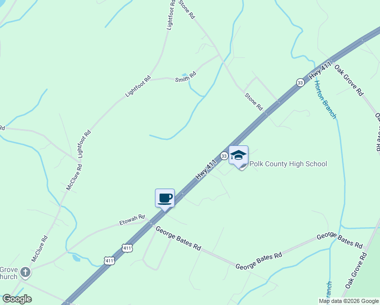 map of restaurants, bars, coffee shops, grocery stores, and more near in Benton