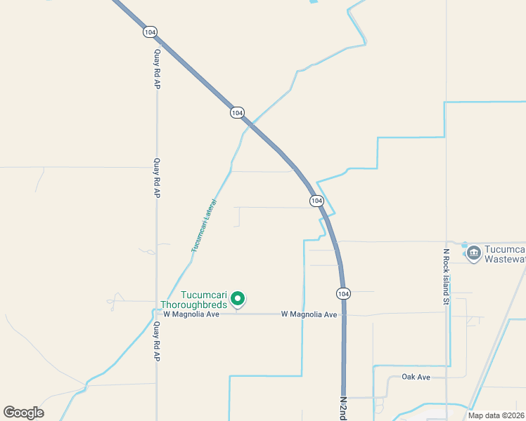 map of restaurants, bars, coffee shops, grocery stores, and more near 4001-4099 Quay Road 64.8 in Tucumcari
