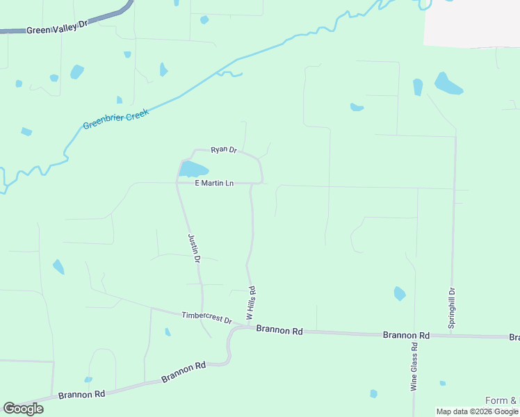 map of restaurants, bars, coffee shops, grocery stores, and more near 56 West Hills Road in Greenbrier