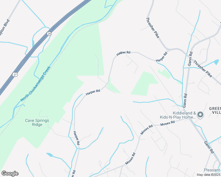 map of restaurants, bars, coffee shops, grocery stores, and more near 7776 Harper Road in Soddy-Daisy