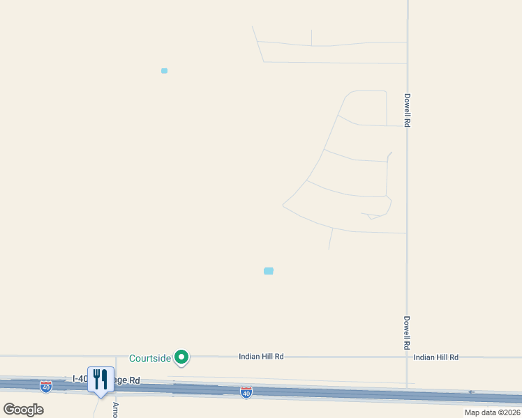 map of restaurants, bars, coffee shops, grocery stores, and more near 13900 Indian Hill Road in Amarillo