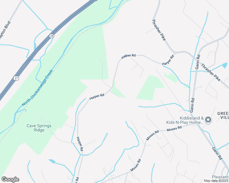 map of restaurants, bars, coffee shops, grocery stores, and more near 7776 Harper Road in Soddy-Daisy