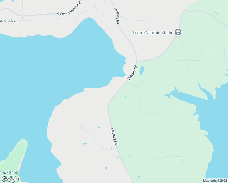 map of restaurants, bars, coffee shops, grocery stores, and more near McNally Road in Canadian