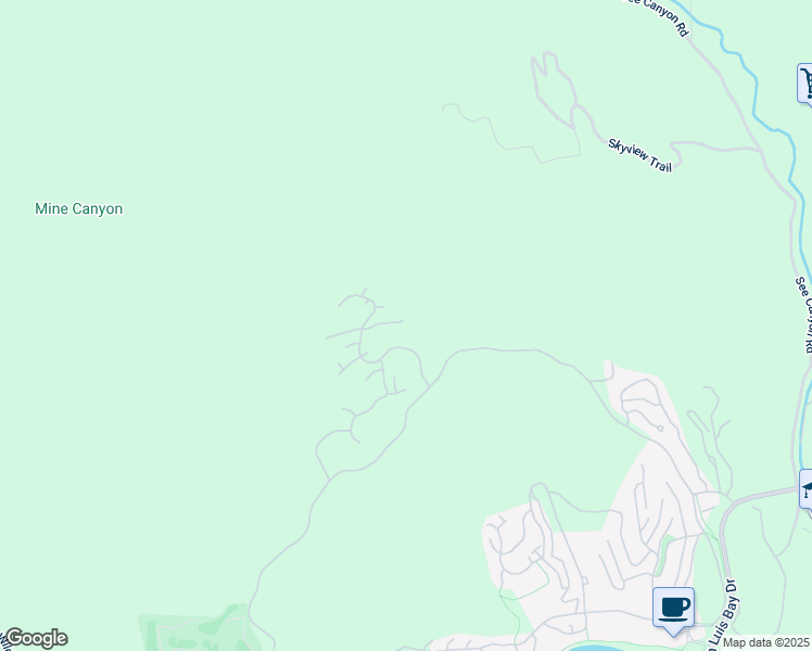 map of restaurants, bars, coffee shops, grocery stores, and more near 2815 Rock Wren Lane in Avila Beach