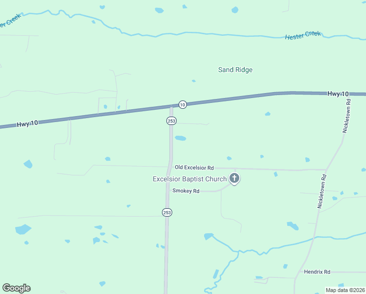 map of restaurants, bars, coffee shops, grocery stores, and more near 1008 State Highway 253 in Greenwood