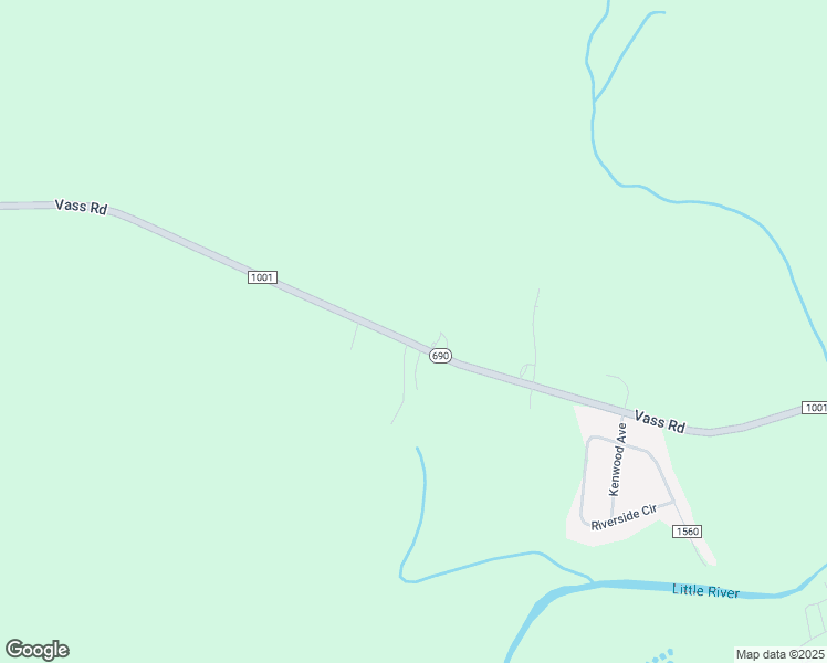 map of restaurants, bars, coffee shops, grocery stores, and more near 1468 Vass Road in Spring Lake