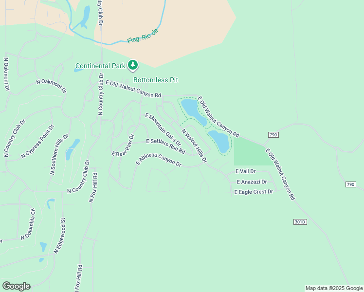 map of restaurants, bars, coffee shops, grocery stores, and more near 6276 East Mountain Oaks Drive in Flagstaff