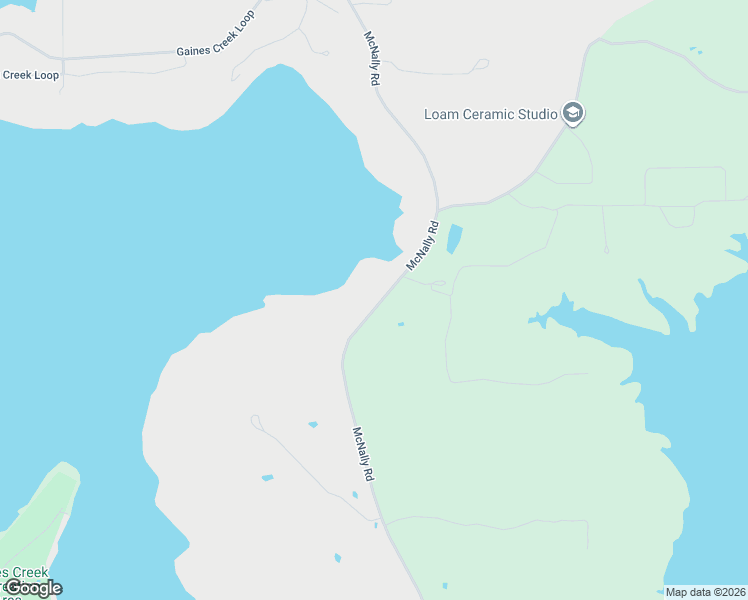 map of restaurants, bars, coffee shops, grocery stores, and more near McNally Road in Canadian