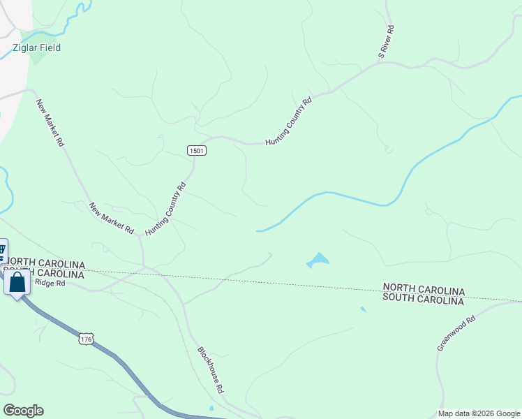 map of restaurants, bars, coffee shops, grocery stores, and more near 35 Hunting Country Trail in Tryon