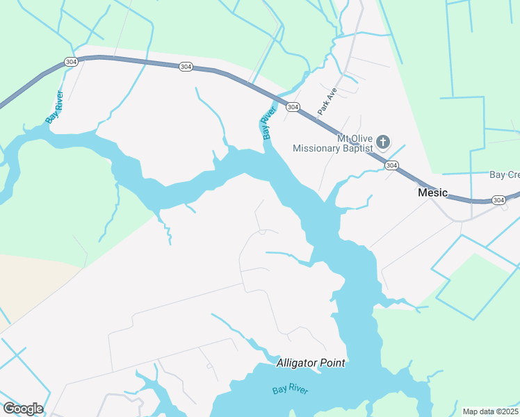 map of restaurants, bars, coffee shops, grocery stores, and more near in Vandemere