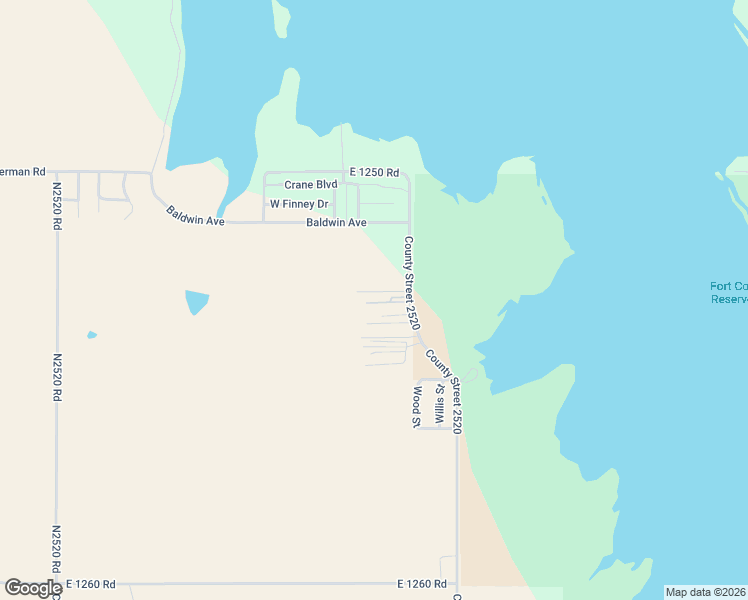 map of restaurants, bars, coffee shops, grocery stores, and more near 127 Jobaha Drive in Fort Cobb