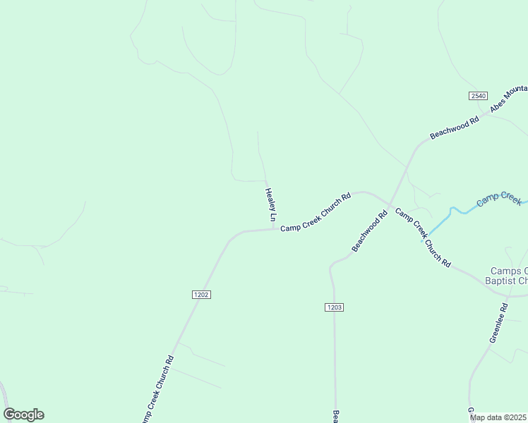 map of restaurants, bars, coffee shops, grocery stores, and more near 2600 Camp Creek Church Road in Mooresboro
