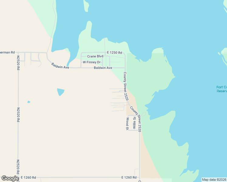 map of restaurants, bars, coffee shops, grocery stores, and more near 127 Jobaha Drive in Fort Cobb