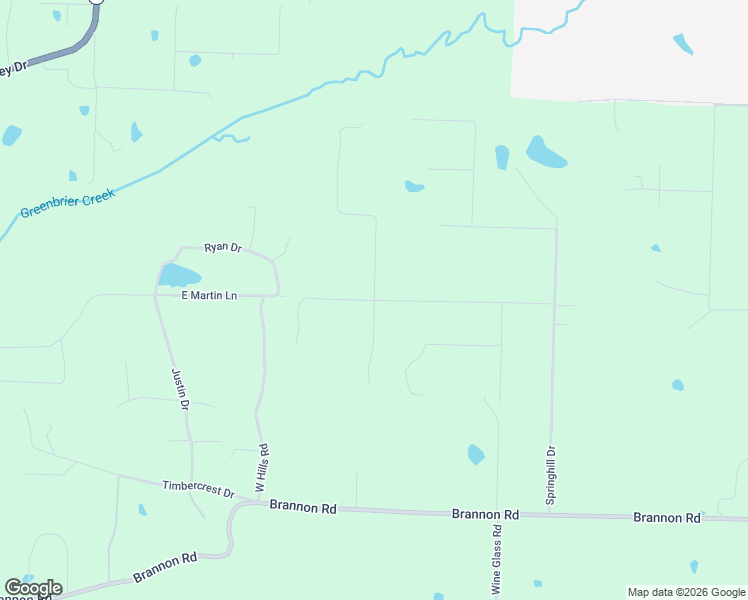 map of restaurants, bars, coffee shops, grocery stores, and more near 27 North Springhill Lane in Greenbrier