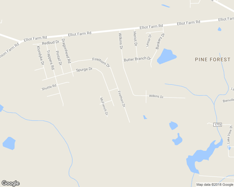 map of restaurants, bars, coffee shops, grocery stores, and more near 7595 Firethorn Drive in Fayetteville