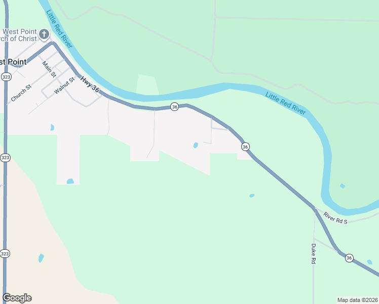 map of restaurants, bars, coffee shops, grocery stores, and more near 124 School Road in Searcy