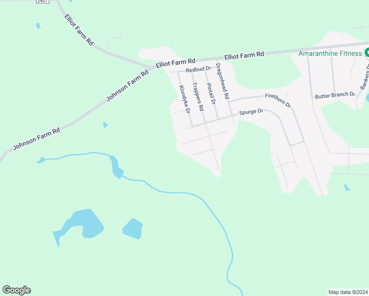 map of restaurants, bars, coffee shops, grocery stores, and more near 7833 Shuttle Road in Fayetteville