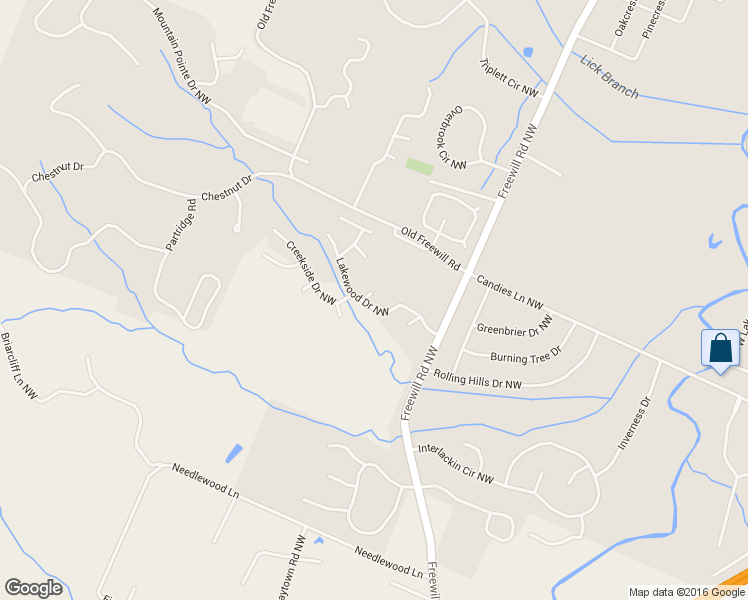 map of restaurants, bars, coffee shops, grocery stores, and more near 2706 Magnolia Court in Cleveland