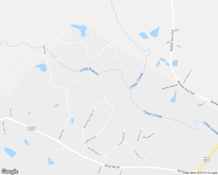 map of restaurants, bars, coffee shops, grocery stores, and more near 9909 Running Cedar Lane in Indian Trail