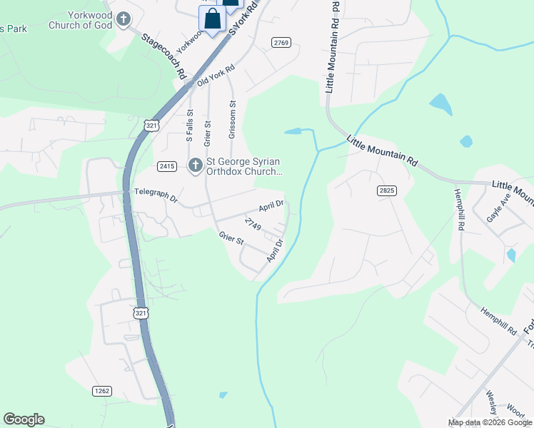 map of restaurants, bars, coffee shops, grocery stores, and more near 511 Homestead Drive in Gastonia