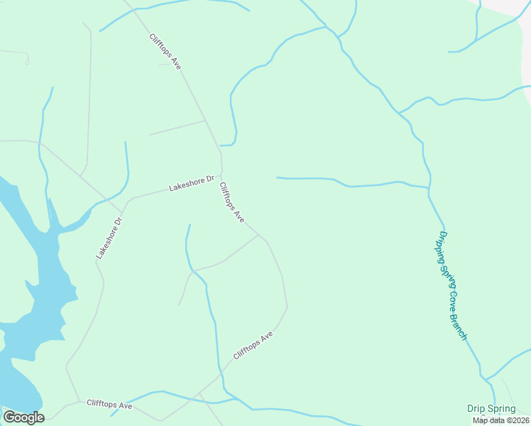 map of restaurants, bars, coffee shops, grocery stores, and more near 2120 Clifftops Avenue in Monteagle