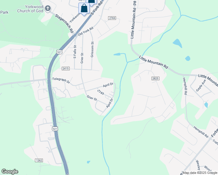 map of restaurants, bars, coffee shops, grocery stores, and more near 511 Homestead Drive in Gastonia