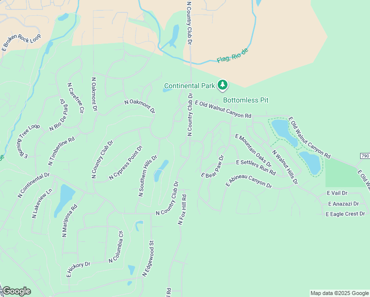 map of restaurants, bars, coffee shops, grocery stores, and more near 2071 North Country Club Drive in Flagstaff