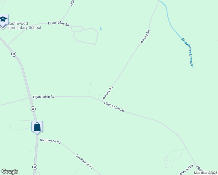 map of restaurants, bars, coffee shops, grocery stores, and more near 880 Whaley Road in Kinston