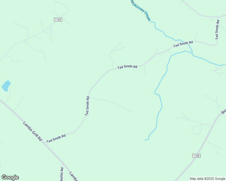 map of restaurants, bars, coffee shops, grocery stores, and more near 797 Ted Smith Road in Rutherfordton