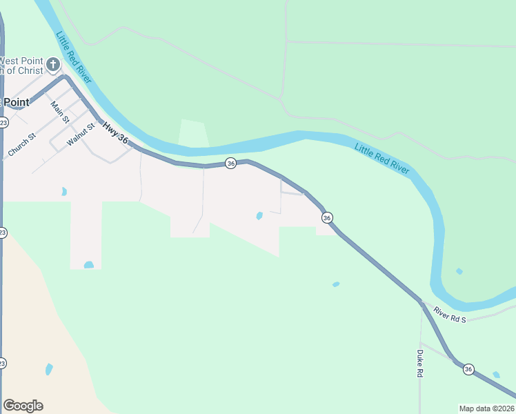 map of restaurants, bars, coffee shops, grocery stores, and more near 124 School Road in Searcy