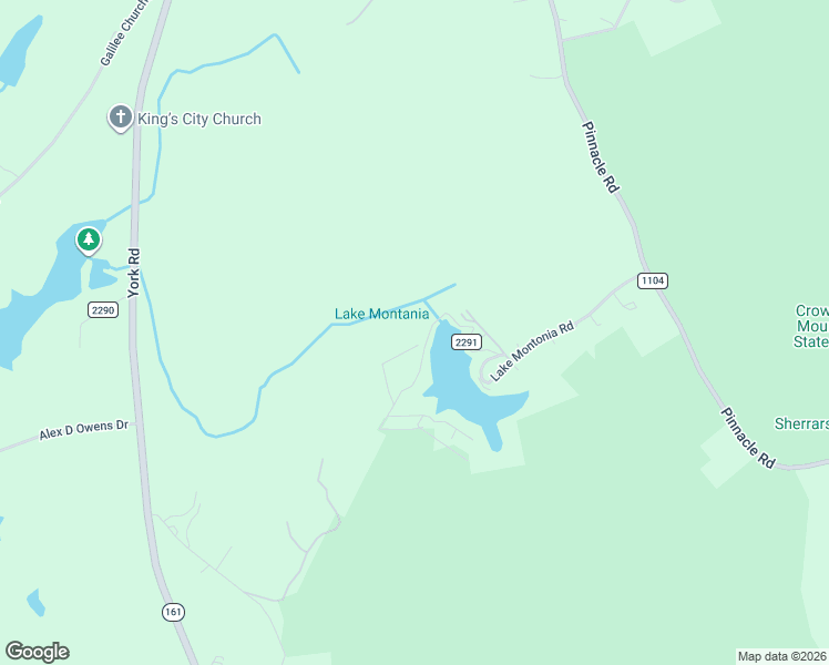 map of restaurants, bars, coffee shops, grocery stores, and more near 914 Lake Montonia Road in Kings Mountain