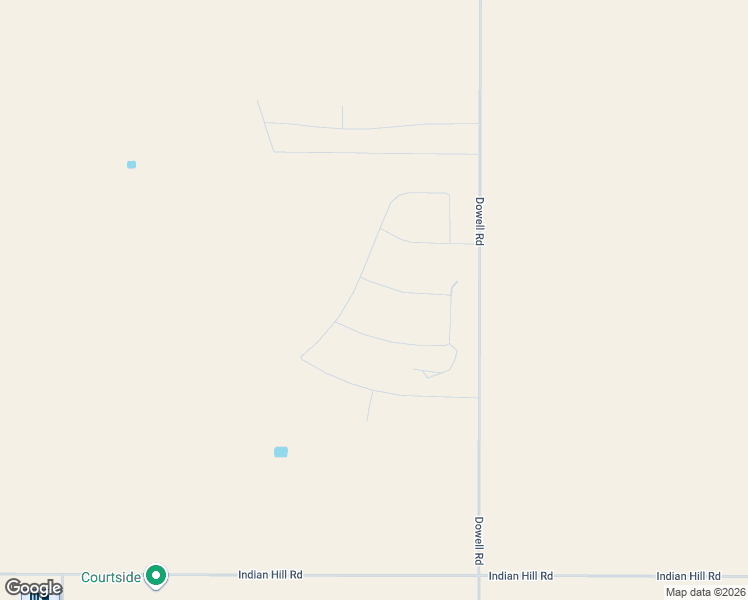 map of restaurants, bars, coffee shops, grocery stores, and more near North Dowell Road in Amarillo