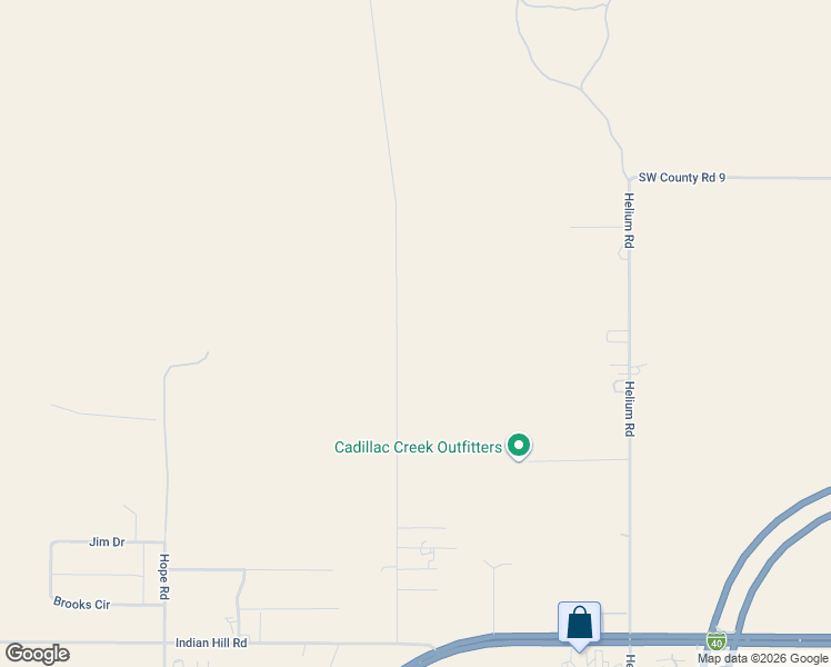 map of restaurants, bars, coffee shops, grocery stores, and more near 1345 South Girl Scout Road in Amarillo