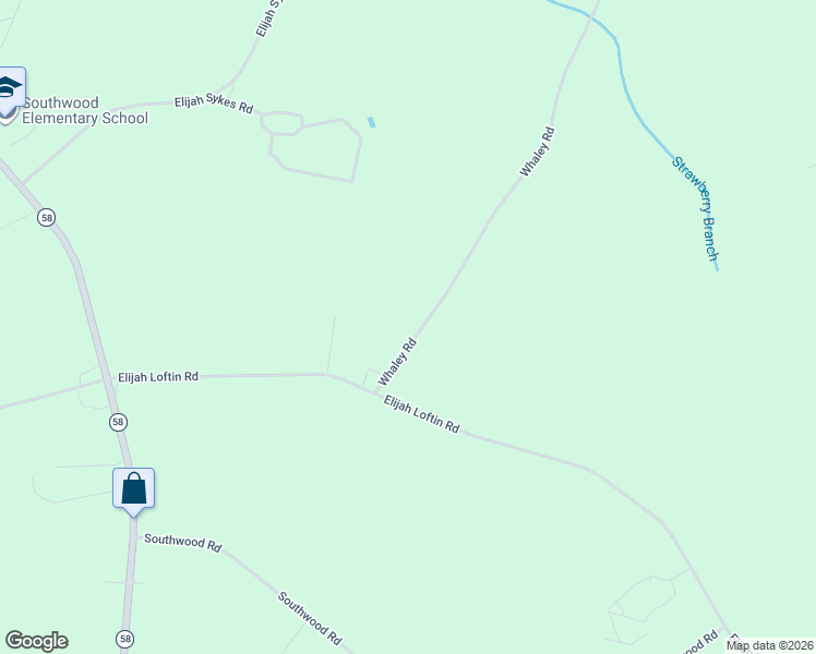 map of restaurants, bars, coffee shops, grocery stores, and more near 862 Whaley Road in Kinston