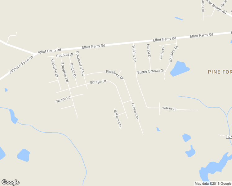 map of restaurants, bars, coffee shops, grocery stores, and more near 7649 Spurge Drive in Fayetteville