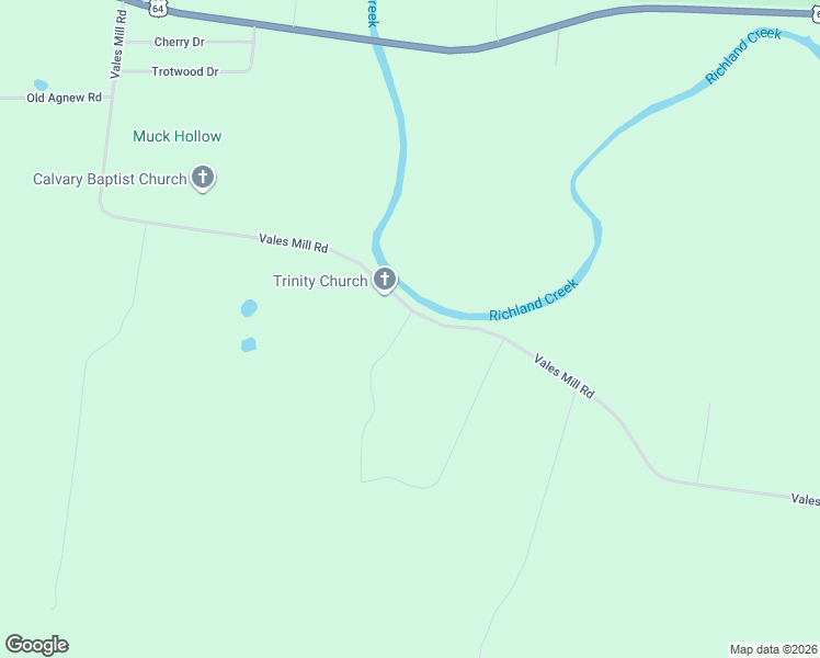 map of restaurants, bars, coffee shops, grocery stores, and more near 172 Trinity Lane in Pulaski