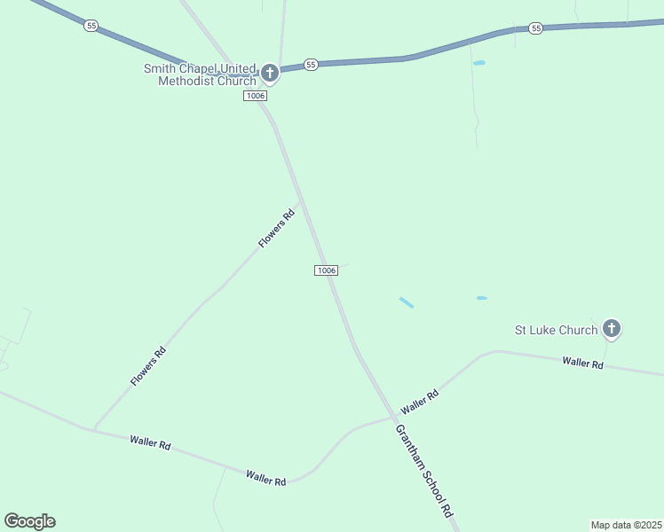 map of restaurants, bars, coffee shops, grocery stores, and more near 2975 Grantham School Road in Mount Olive