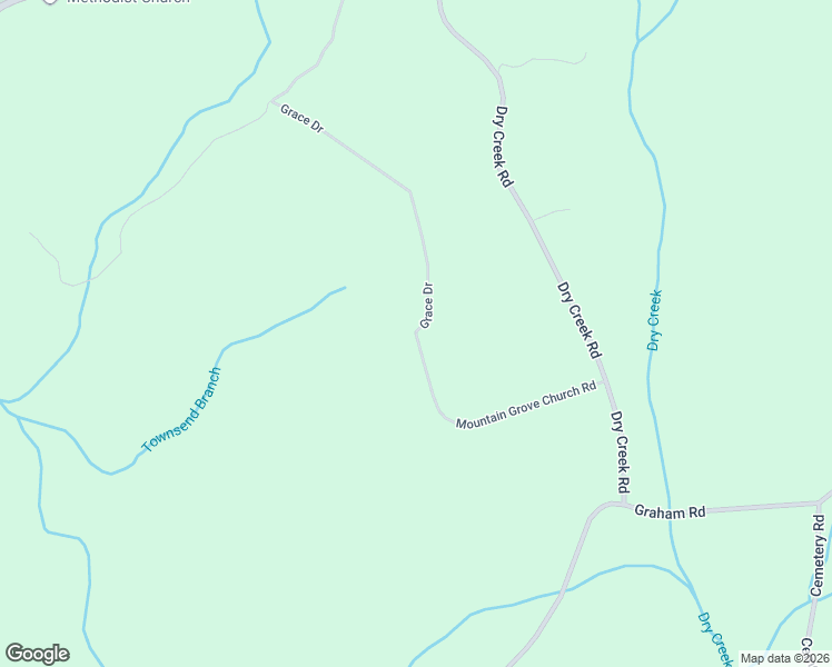 map of restaurants, bars, coffee shops, grocery stores, and more near 276 Grace Drive in Candor