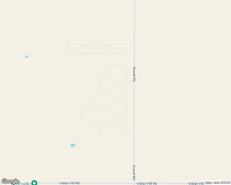 map of restaurants, bars, coffee shops, grocery stores, and more near North Dowell Road in Amarillo