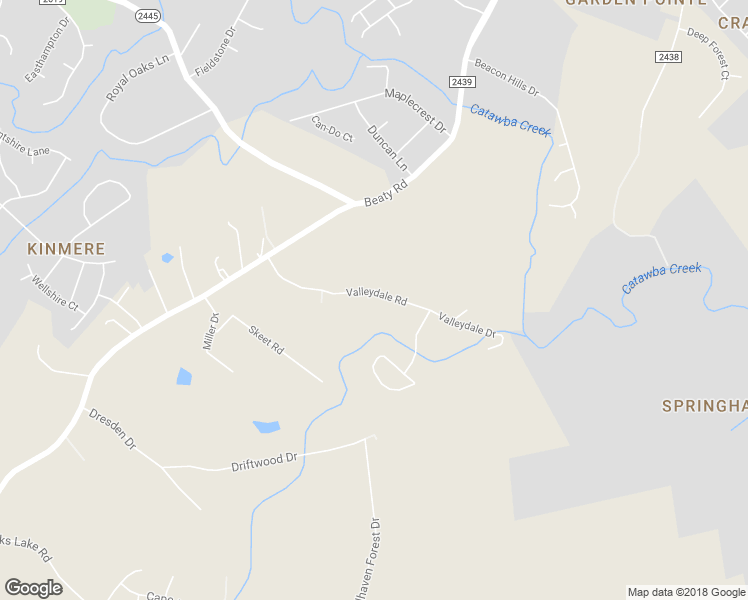 map of restaurants, bars, coffee shops, grocery stores, and more near 162 Valleydale Drive in Gastonia