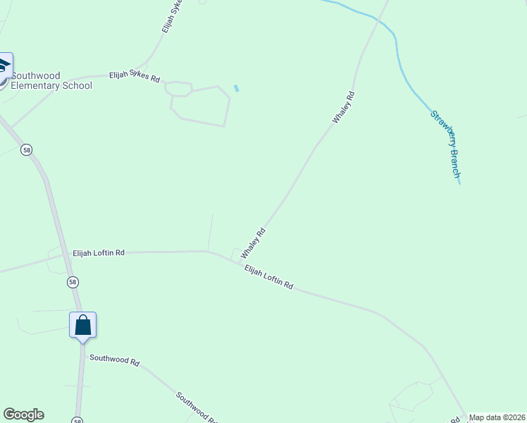 map of restaurants, bars, coffee shops, grocery stores, and more near 862 Whaley Road in Kinston