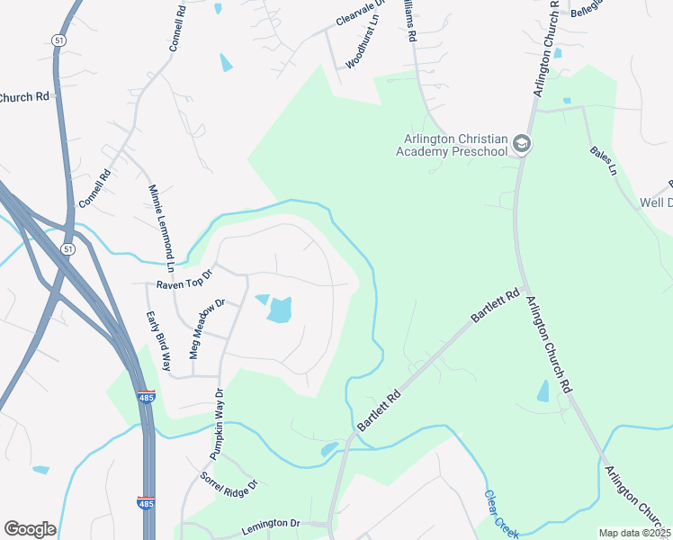 map of restaurants, bars, coffee shops, grocery stores, and more near 8837 Raven Top Drive in Mint Hill