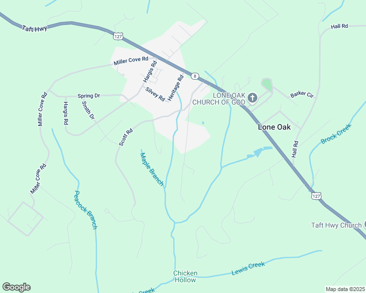 map of restaurants, bars, coffee shops, grocery stores, and more near 350 Swanger Road in Signal Mountain