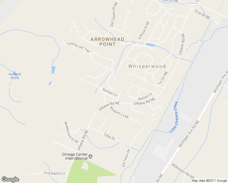 map of restaurants, bars, coffee shops, grocery stores, and more near 142 Ashley Court Northeast in Cleveland