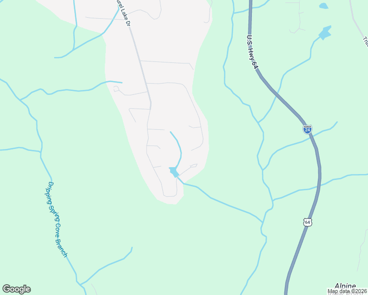 map of restaurants, bars, coffee shops, grocery stores, and more near 1835 Ridge Cliff Drive in Monteagle
