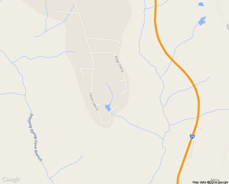 map of restaurants, bars, coffee shops, grocery stores, and more near 1835 Ridge Cliff Drive in Monteagle