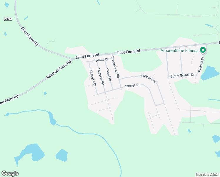 map of restaurants, bars, coffee shops, grocery stores, and more near 7755 Pintail Drive in Fayetteville