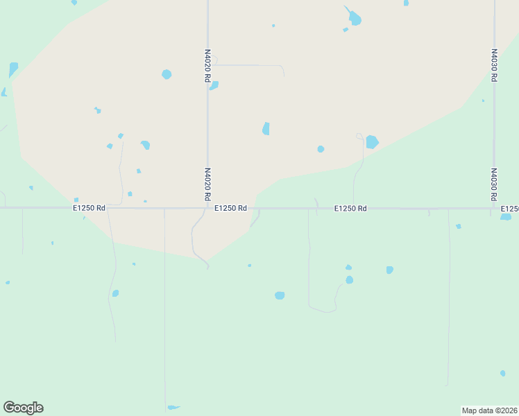 map of restaurants, bars, coffee shops, grocery stores, and more near E1250 Road in Indianola