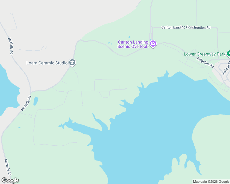 map of restaurants, bars, coffee shops, grocery stores, and more near E1250 Road in Canadian
