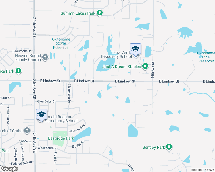 map of restaurants, bars, coffee shops, grocery stores, and more near 3104 Venice Court in Norman